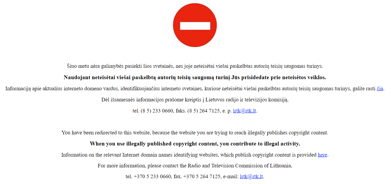 atblokuoti filmai filmux